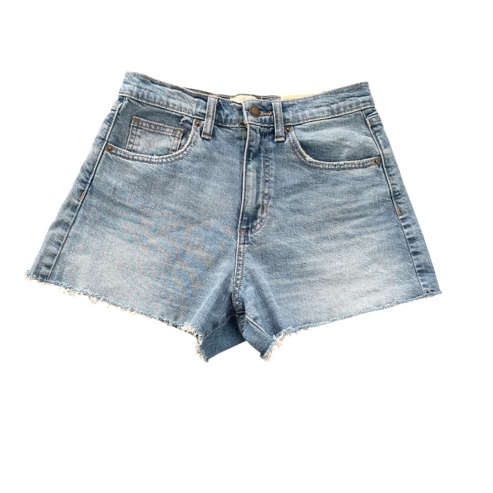 Universal Thread Light Blue High-Rise Denim Cutoff Shorts